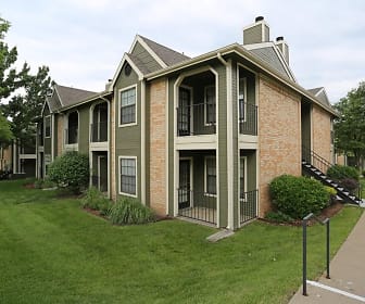 back of house featuring a large lawn, Sherwood Apartments