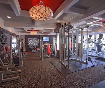 workout area with carpet, Sandpiper Apartment Homes