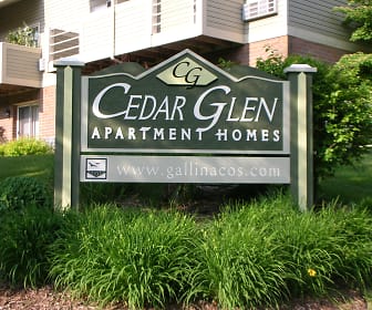view of community / neighborhood sign, Cedar Glen
