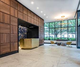building lobby featuring tile floors, 303 East 83rd