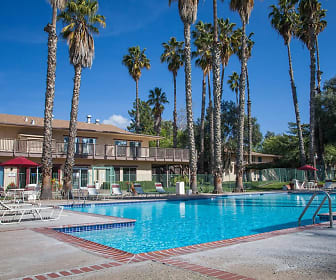 view of swimming pool, Valley West Apartments