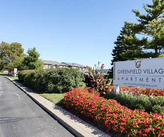 view of community sign, Greenfield Village Apartments