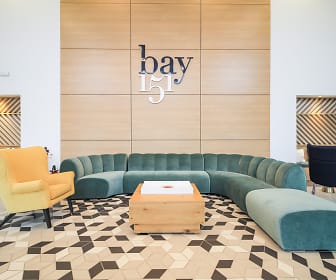 view of community lobby, Bay 151 Apartments