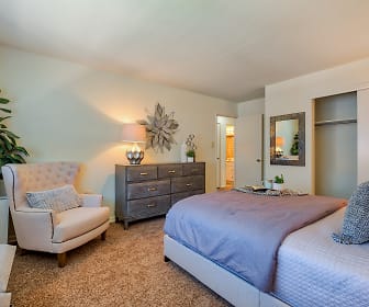 bedroom featuring carpet, York Hills Apartments