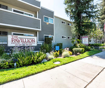 view of community / neighborhood sign, The Pavillion Apartments