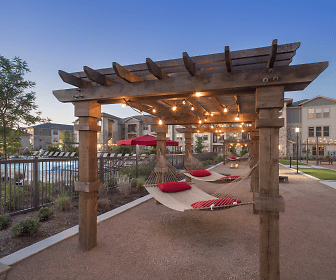 view of play area featuring a pergola, SoCo at Tower Point