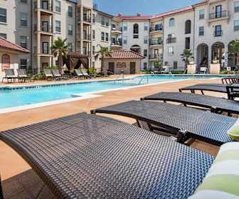 view of swimming pool, Two Addison Place Apartments