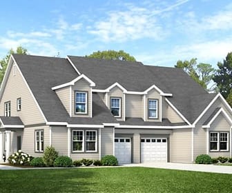 cape cod-style house featuring a front yard, Woodland Green in Bloomfield NEW CONSTRUCTION