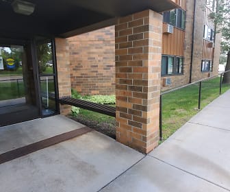 view of property entrance, Lincoln Center Senior Apartments
