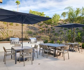 view of patio / terrace featuring an outdoor kitchen, The Trails at Canyon Crest
