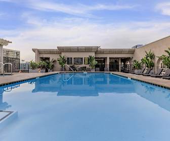 view of swimming pool, Broadway Palace Apartments