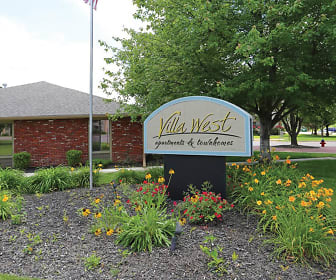 view of community / neighborhood sign, Villa West Apartments
