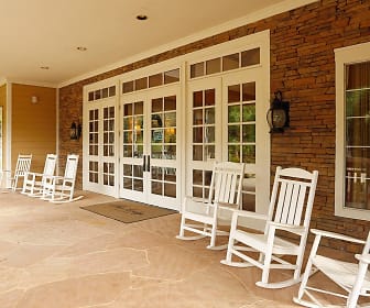 view of terrace featuring french doors, The Lodge at Crossroads