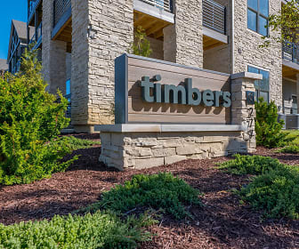 view of community sign, Timbers