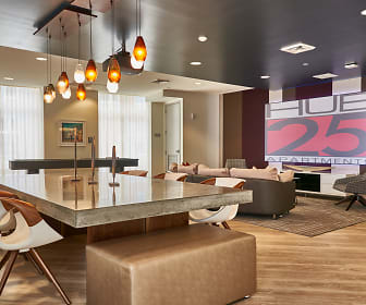 building lobby featuring hardwood flooring and natural light, HUB 25