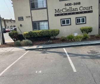 McClellan Court Apartments, Rio Linda High School, Rio Linda, CA