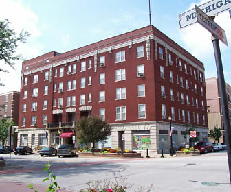 Rumely Historic Apartments, Paul F Boston Middle School, La Porte, IN