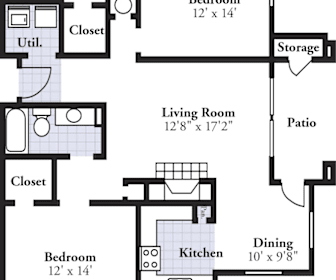 floor plan, Crowne At James Landing