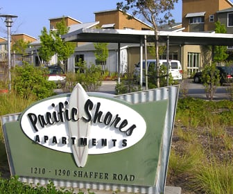 view of community sign, Pacific Shores Apartments