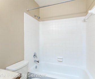 bathroom with toilet and bathtub / shower combination, Prosper Point