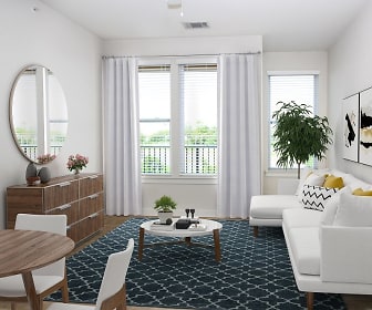 living room with natural light, 300 Optimist park