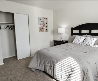 bedroom with carpet, Havenwood Townhomes