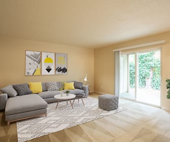 living room featuring natural light, Menlo Park