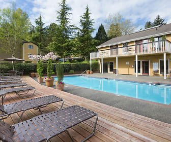 view of pool with a deck, Olde Redmond Place