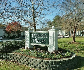 view of community / neighborhood sign, Parish Place