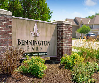 view of community / neighborhood sign, Bennington Park Townhomes