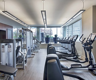 view of workout area, 100 Pier 4