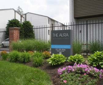 view of community / neighborhood sign, AURA APARTMENTS