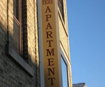 view of property exterior, Hoff Mall Apartments