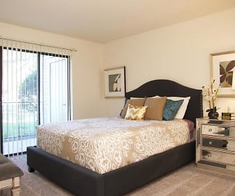 bedroom featuring carpet and natural light, Sherwood Apartments