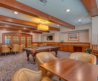 dining room with wood beam ceiling, Mariposa Apartment Homes at Westchester