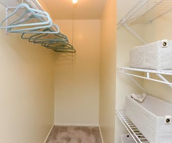 walk in closet with tile floors, Greentree Village Townhomes