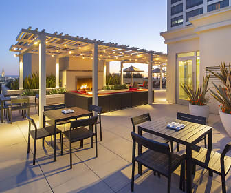 view of patio / terrace with a pergola, Wilshire Victoria