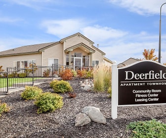 view of community sign, Deerfield Townhomes