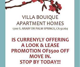 The Villa Boutique Rentals, Palm Springs, CA