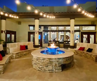 building lobby featuring fire pit and natural light, The Reserve at Star Pass