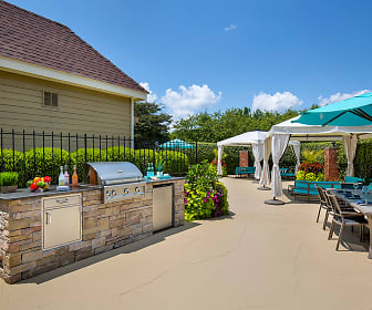 view of patio with an outdoor kitchen, The Overlook at St. Thomas
