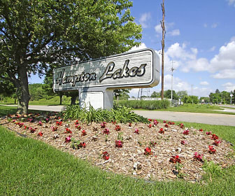 view of community / neighborhood sign, Hampton Lakes