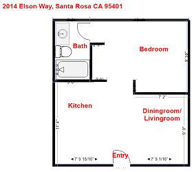 2014 Elson Wy unit 2014 - Santa Rosa, CA