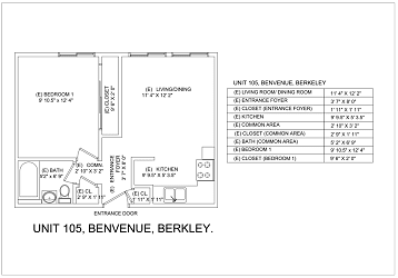 2540 Benvenue Ave unit 105 - Berkeley, CA
