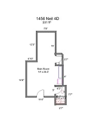 1456 Neil Ave unit 4D - Columbus, OH
