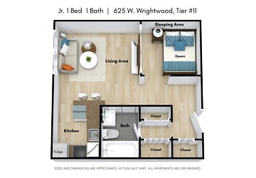 625 W Wrightwood Ave unit CL-211 - Chicago, IL