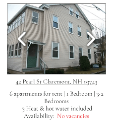 42 Pearl St unit 6 - Claremont, NH