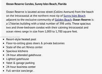 19370 Collins Ave #319 - Sunny Isles Beach, FL
