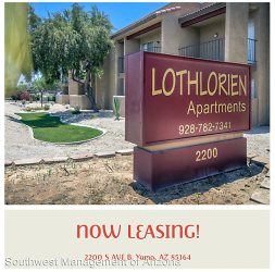 Lothlorien Apts 2200 S Avenue B Apartments - Yuma, AZ