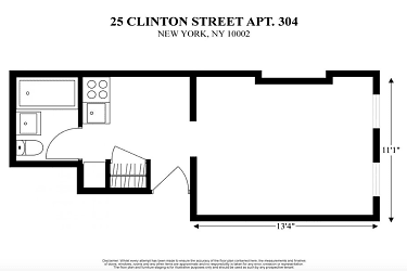25 Clinton St unit 304 - New York, NY